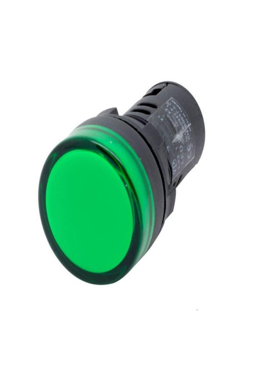 Q20mm Ledli Sinyaller Yeşil 22-y 6602