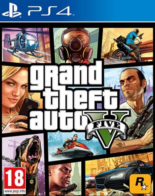 Gta 5 Ps4 Oyun (Açılmamış Jelatinli Ambalaj)