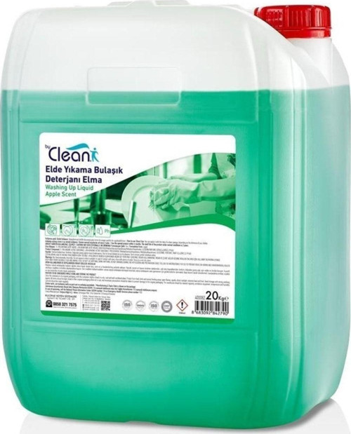 By Clean Elde Yıkama Bulaşık Deterjanı Elma Kokulu 20 K