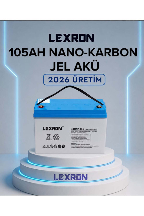 105 Ah 12V Nano Karbon Jel Akü