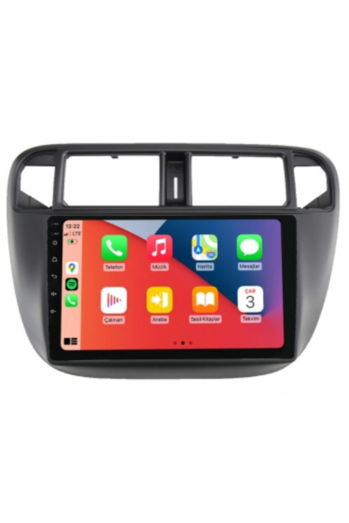 AR.212 Honda Civic ies 1997 2001 4+32GB Android Carplay Multimedya Teyp