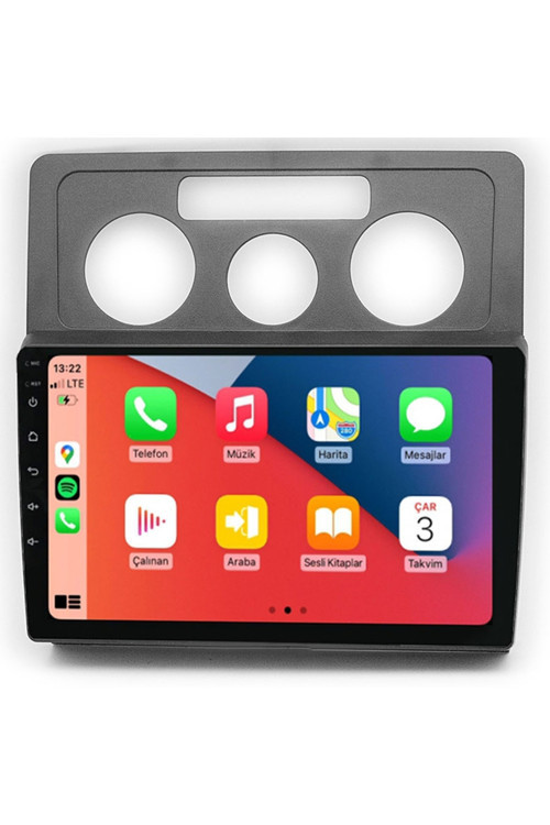 AR.129 Volkswagen Caddy 2004 2015 4+32GB Android Carplay Multimedya Teyp