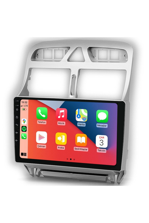 AR.142 Peugeout 307 2002 2013 4+32GB Android Carplay Multimedya Teyp