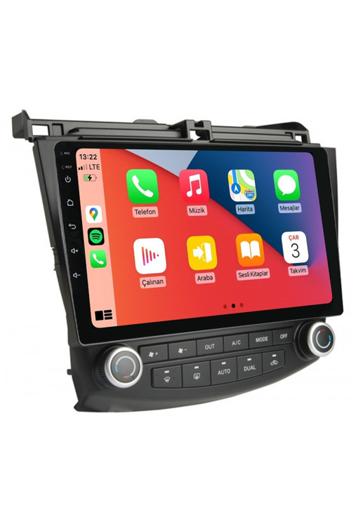 AR.142 Honda Accord 2003 2008 4+32GB Android Carplay Multimedya Teyp