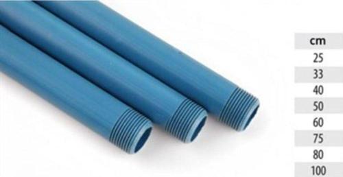 Pvc Uzatma Borusu (Mavi) 100 Cm-10 Adet