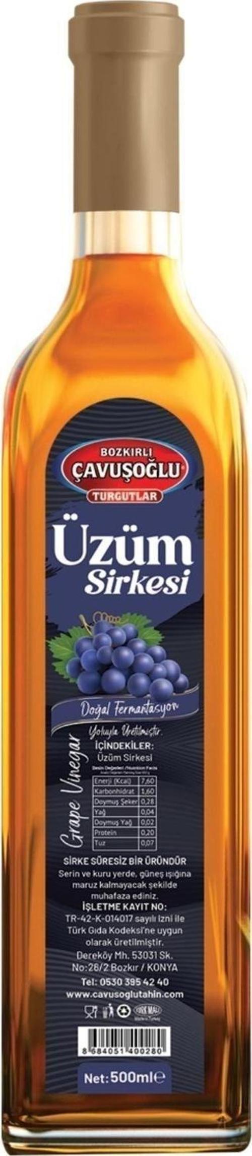 Üzüm Sirkesi Doğal Fermantasyon 500ml