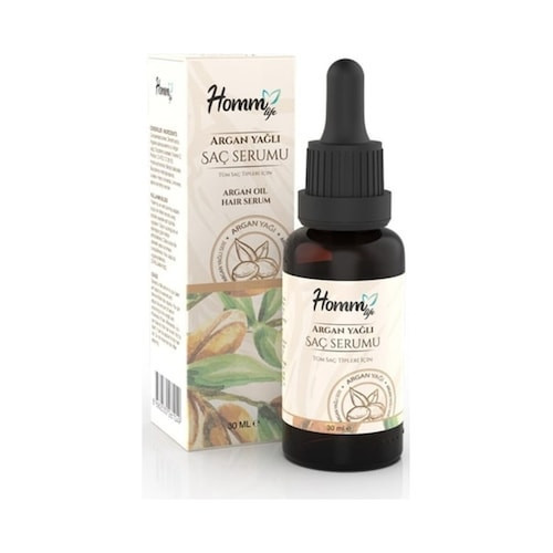 Homm Life Argan Yağlı Saç Serumu 30 ML