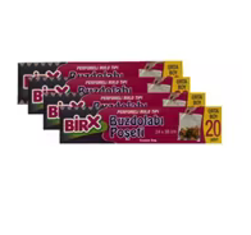 Birx Orta Boy Buzdolabı Poşeti