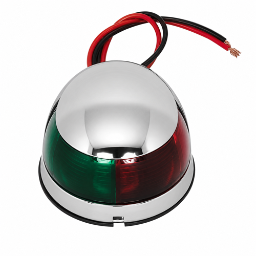 LED Baş İskele Sancak Feneri Krom 12V