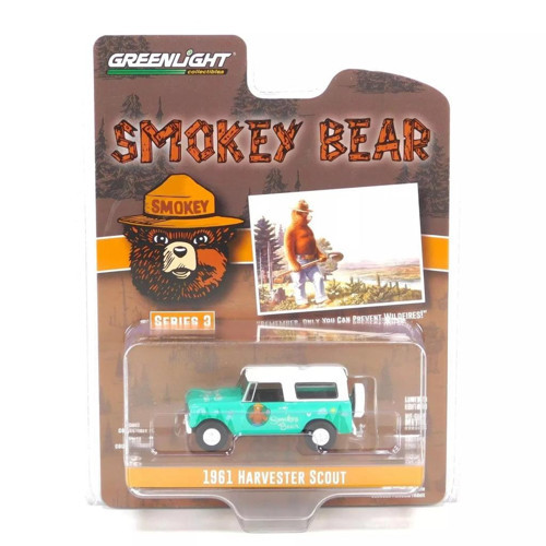 1961 Harvester Scout 1/64 Model Araba