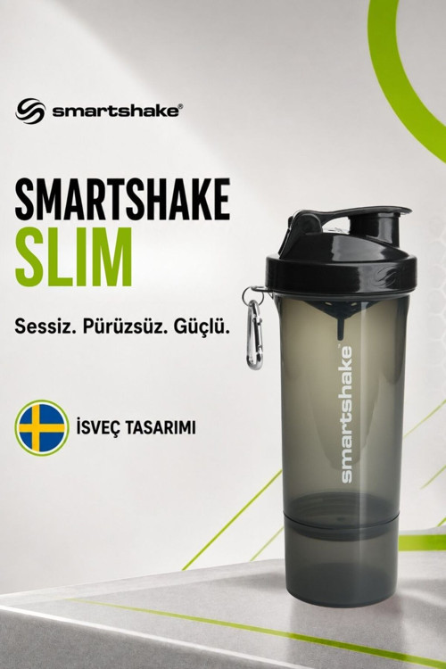 Slim Serisi 500 ml Siyah Protein Shaker
