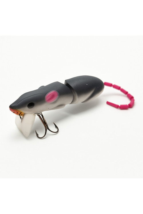 Dalarlı Su Üstü Yapay Fare Yem – Gerçekçi Hareketli Sert Suni Yem | Üçlü İğneli