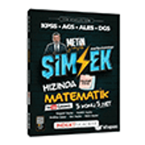 2026 KPSS MEB-AGS ALES DGS Şimşek Hızında Matematik Tekrar Föyü Youtube Video Çözümlü