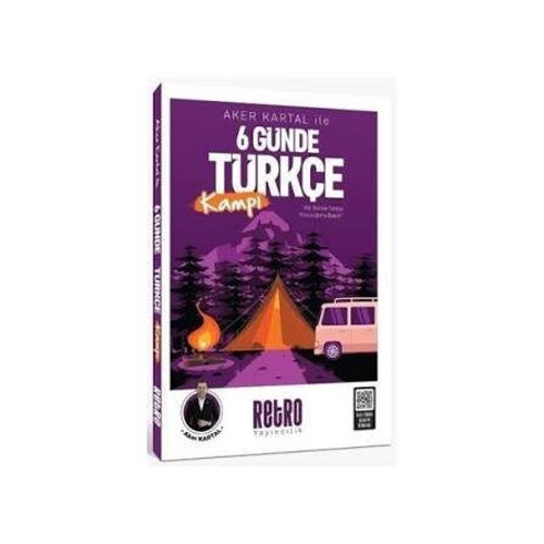 2026 TYT KPSS DGS ALES Aker Kartal ile 6 Günde Türkçe Soru Kampı Retro Yayıncılık