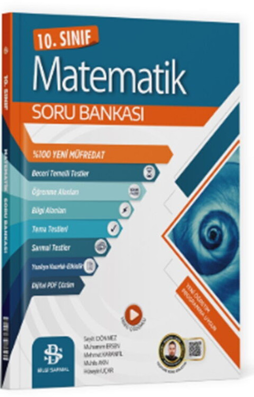 SARMAL 10.SINIF VİDEO ÇÖZÜMLÜ SORU BANKASI. MATEMATİK GÜNCEL MÜFREDAT YENİ ÜRÜN