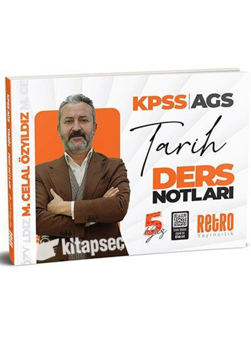 2026 KPSS AGS Genel Kültür Tarih Ders Notları Retro Yayıncılık