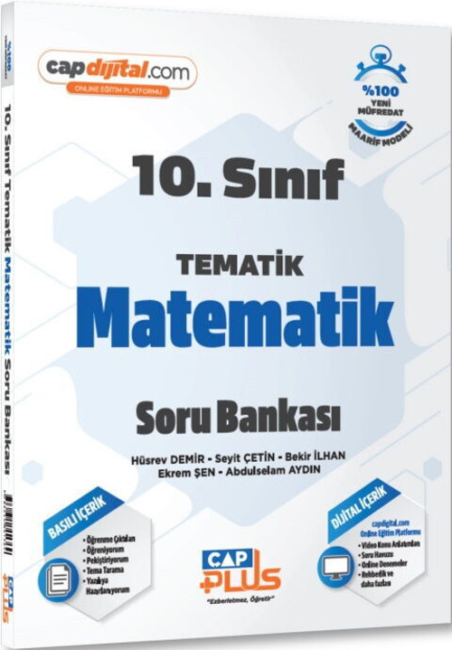 Çap 10. Sınıf Matematik Tematik Plus Soru Bankası 2027 %100 Güncel Maarif Yeni Müfredat