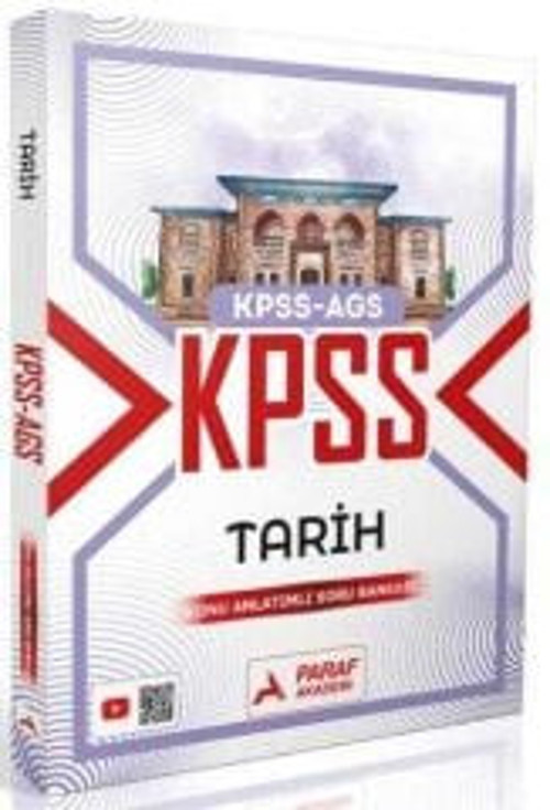 Paraf Akademi KPSS MEB-AGS Tarih Konu Anlatımlı Soru Bankası