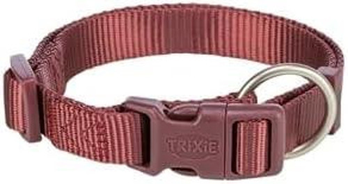 Köpek Premium Boyun Tasması M-L Bordo