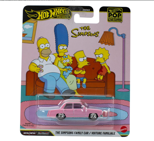Premium POP Culture The Simpsons Family Car
