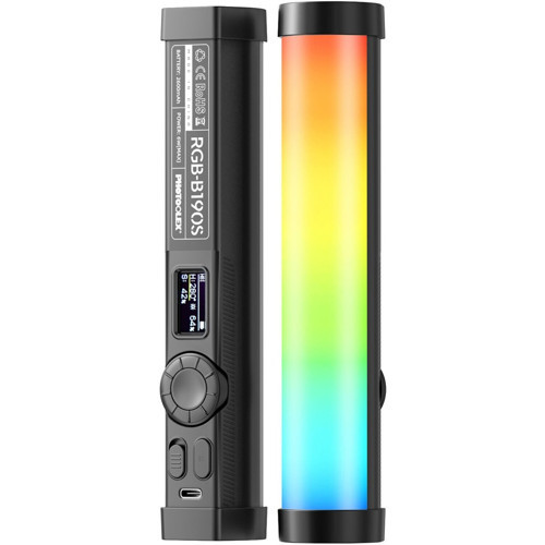 B190S RGB LED Tube Light Profesyonel Video ve Fotoğraf Işığı - TF-LS-155LW-PL