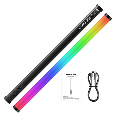 B600 60 cm 18.5W APP Kontrollü RGB Tube LED Işık - LS-157-PL