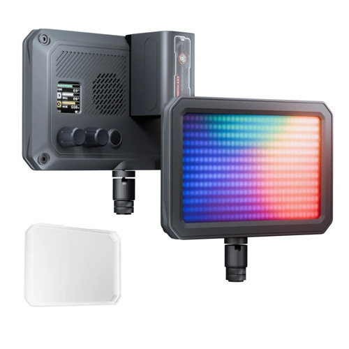 Matrix 7 RGB 7 İnç 36W Profesyonel Video Fotoğraf ve Canlı Yayın LED Panel Işık - LS-174-01