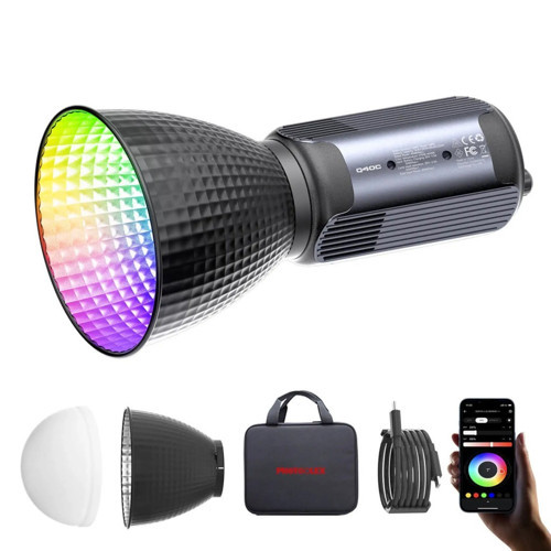 Q40C 40W APP Kontrollü RGB Taşınabilir COB Video Işığı - LS-199PL