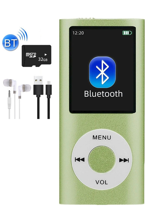5007MP 32GB Tf Kart Hediyeli Metal Mp3 Player Renli Ekranlı Fm Radyolu Bluetoth lu Hafıza Kartı Girişli Müzik