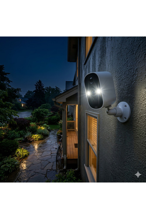4MP Kablosuz Akıllı WiFi Bataryalı Kamera Gece Görüşlü Güvenlik Kamerası 2 Yönlü Ses İletimi