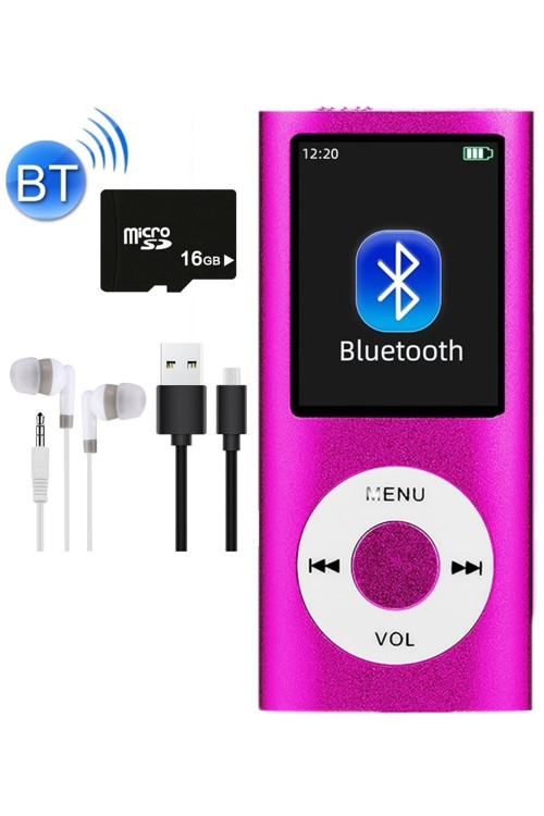 5007MP 16GB Tf Kart Hediyeli Metal Mp3 Player Renli Ekranlı Fm Radyolu Bluetoth lu Hafıza Kartı Girişli Müzik