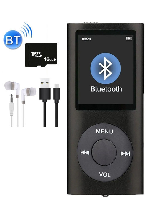 5007MP 16GB Tf Kart Hediyeli Metal Mp3 Player Renli Ekranlı Fm Radyolu Bluetoth lu Hafıza Kartı Girişli Müzik