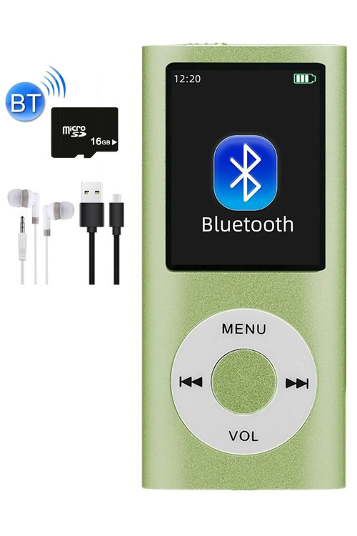 5007MP 16GB Tf Kart Hediyeli Metal Mp3 Player Renli Ekranlı Fm Radyolu Bluetoth lu Hafıza Kartı Girişli Müzik