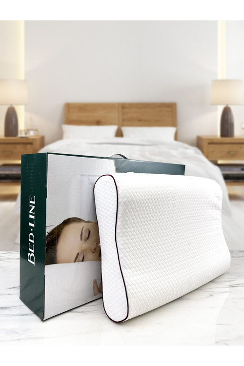 Visco Çift Boyun Destekli Double Comfort Yastık 38*54*12*13 cm 2 adet