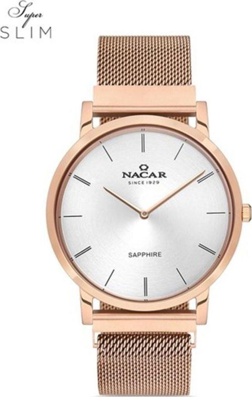NC34-290310-RSM Pembe Hasır Band Erkek Kol Saati