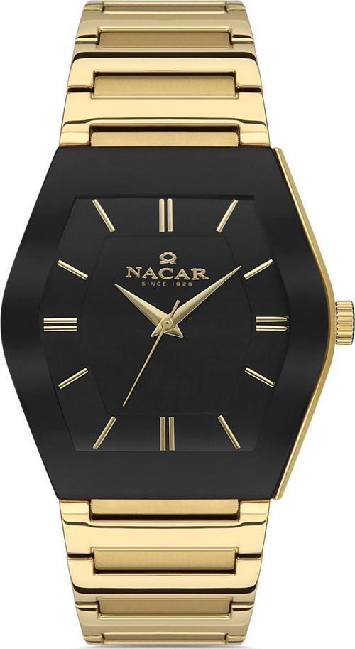 NC34-291046-DBCM Sarı Metal Band Erkek Kol Saati