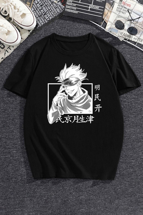 Anime Modası Tasarım T-shirt