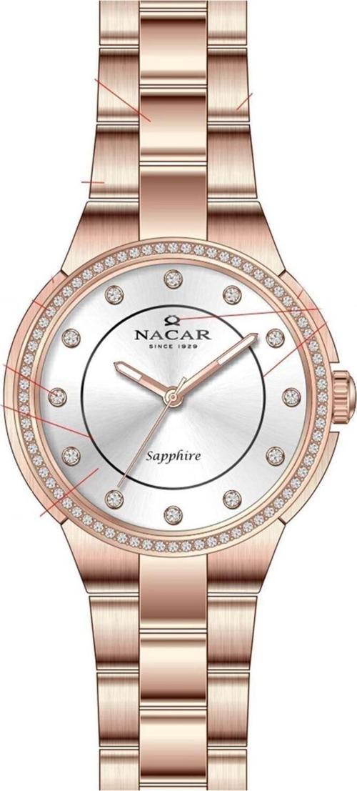 NC34-39B527-RSMS Pembe Metal Band Kadın Kol Saati