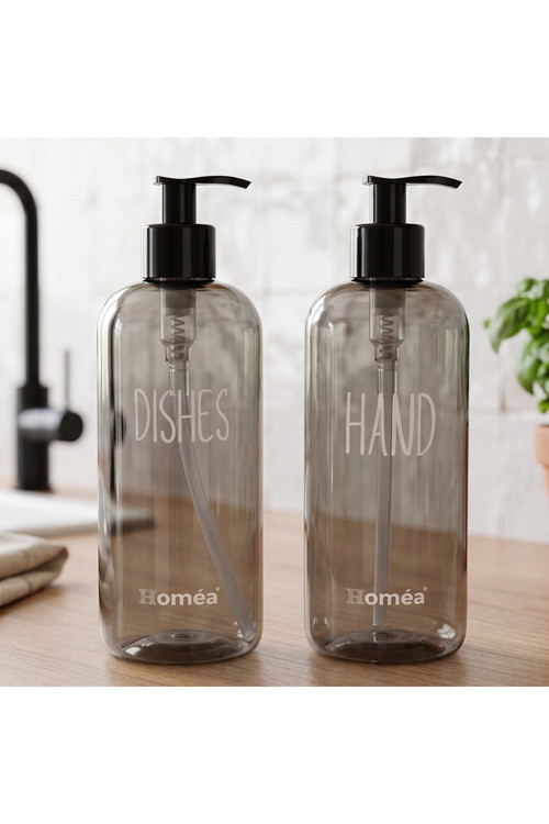 Hands Dishes Sabunluk Füme Renk – Şık ve Modern Mutfak & Banyo Sabunluk, Sıvı Sabunluk