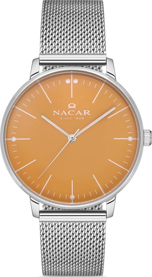 NC36-390019-AOM Çelik Hasır Band Kadın Kol Saati