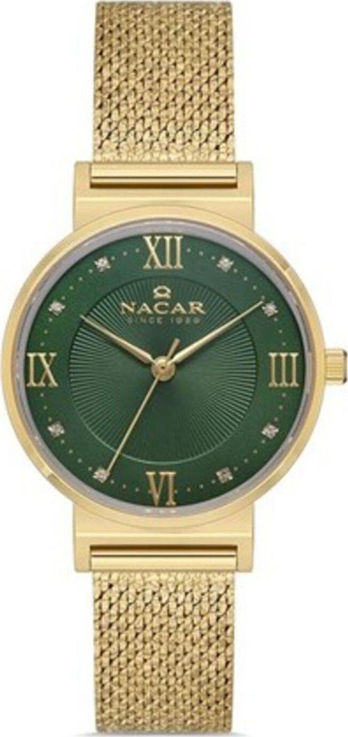 NC18-3914C631-DNMS Sarı Hasır Band Kadın Kol Saati
