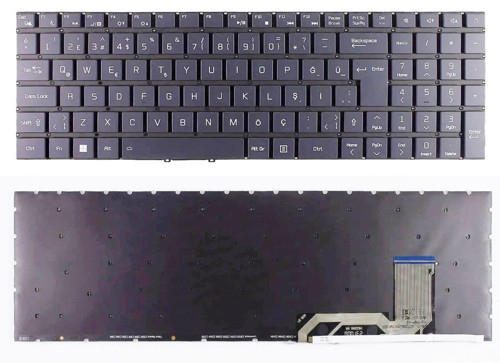 Casper Nirvana Nb C550.1235-8V00T-G-F Klavye Aydınlatmalı Tuş takımı