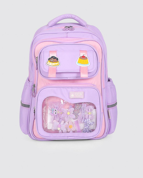 Kids Premium Okul Sırt Çantası İlkokul Ortaokul Günlük İthal Sırt Çantası Mor 51976