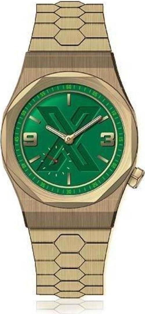 X-E Gold Green Erkek Kol Saati