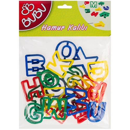 Oyun Hamur Kalıbı Harf 26 Parça 0045