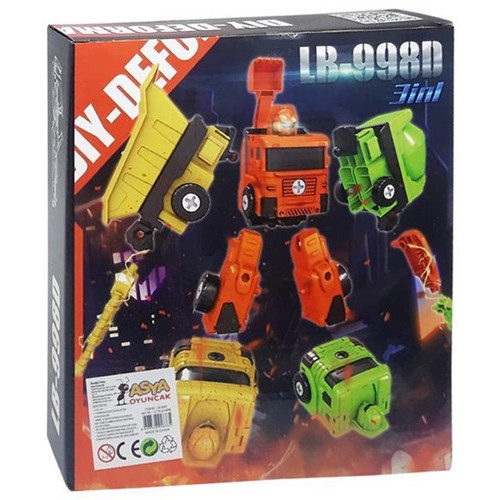 Oyuncak Robot Transform 12279-LB-998D
