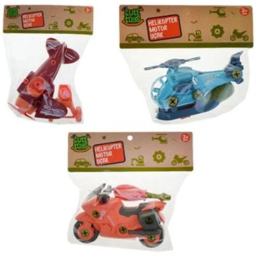 Oyuncak Sök-tak Uçak/helicopter/uçak 3341-D4A