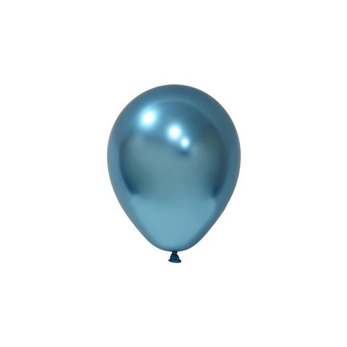 Balon 12" Krom Mavi 50 Li