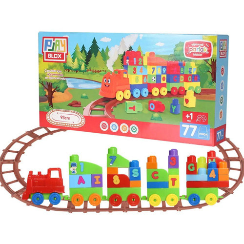 Oyuncak Playblox Tren Seti 77 Parça 2397