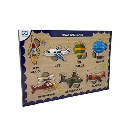 Ahşap Hava Taşıtları Bul-Tak Caahs-3202